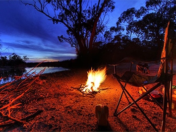 Rutherglen, Camping