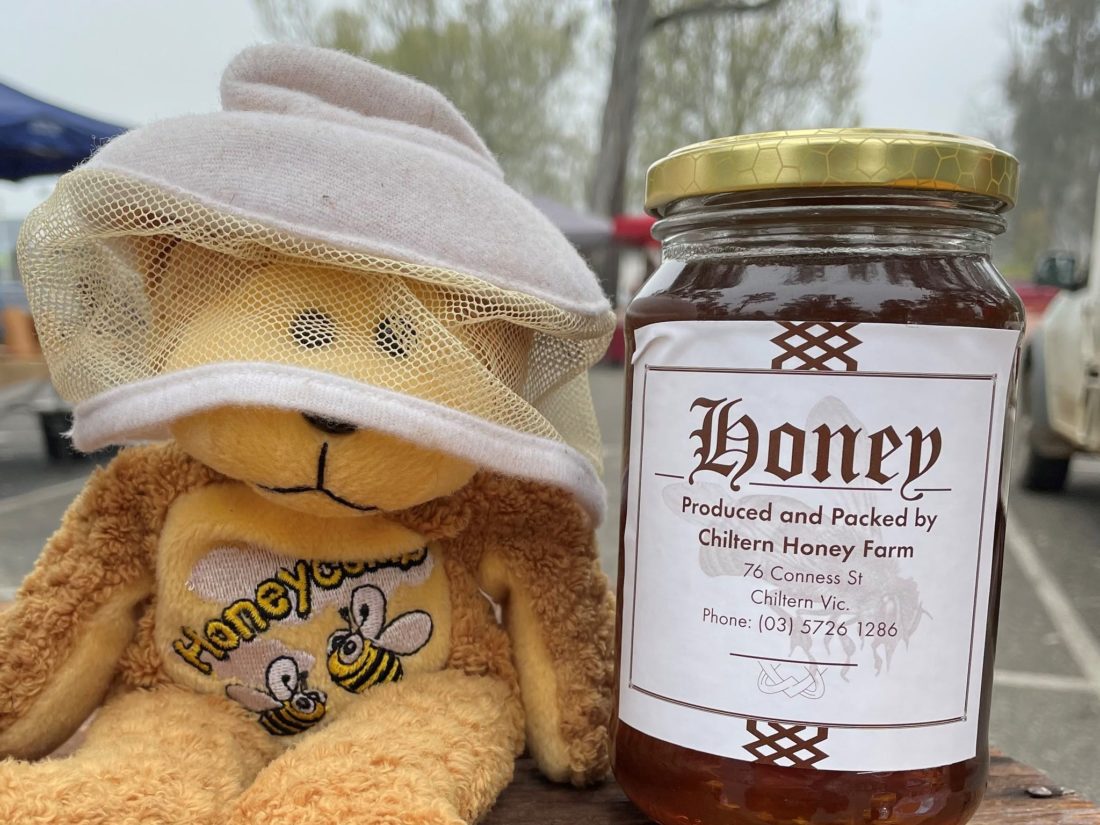 Honey and a Bear
