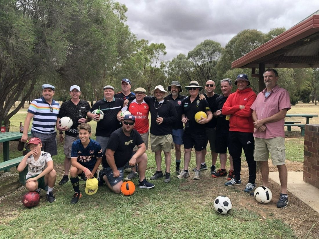 Grab some mates and play footgolf